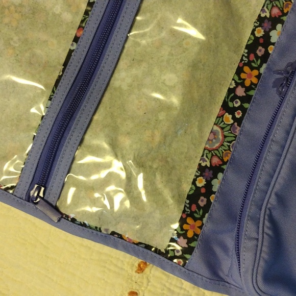 Vera Bradley Hanging Organizer in Deep Periwinkle - Picture 4 of 4